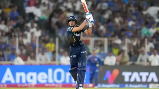 Shubman Gill (1000 IPL runs in Ahmedabad).webp